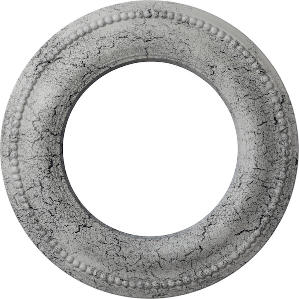 Ekena Millwork Bradford Classic Medallion (Canopies up to 8 5/8"), 13"OD x 7 1/2"ID x 3/4"P, Ultra Pure White CM13BRUWC - main
